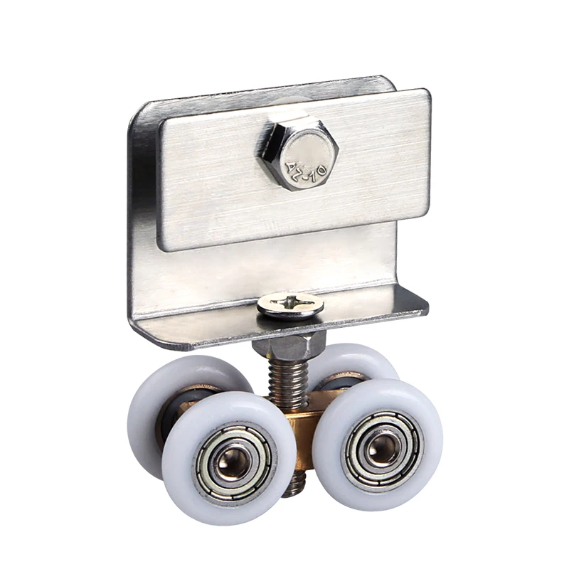 heavy duty smooth  quiet top hung folding door system wheels for sliding doors