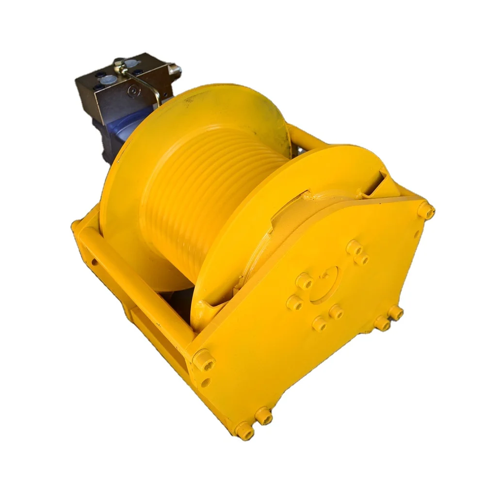 Factory Direct Supply 2 Ton Hydraulic Towing Winch Hydraulic Winch Motor