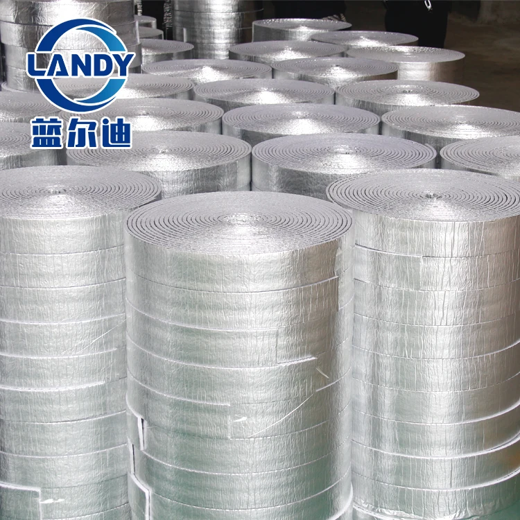 Greenhouse fire resistant thermal insulation material for tents/aluminum foil flexible thermal insulation sheet