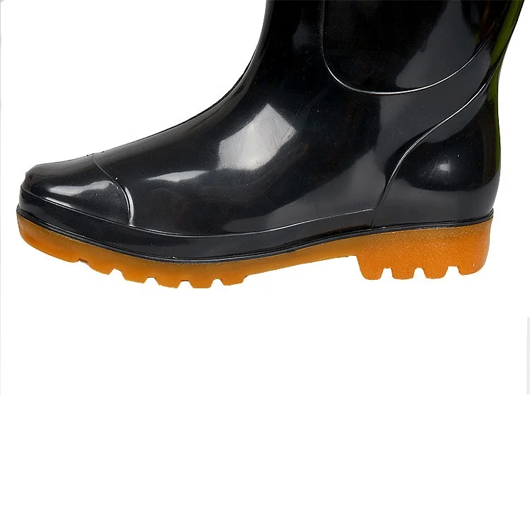 Водонепроницаемые сапоги из ПВХ с высокой посадкой, складные сапоги для посадки на ферме