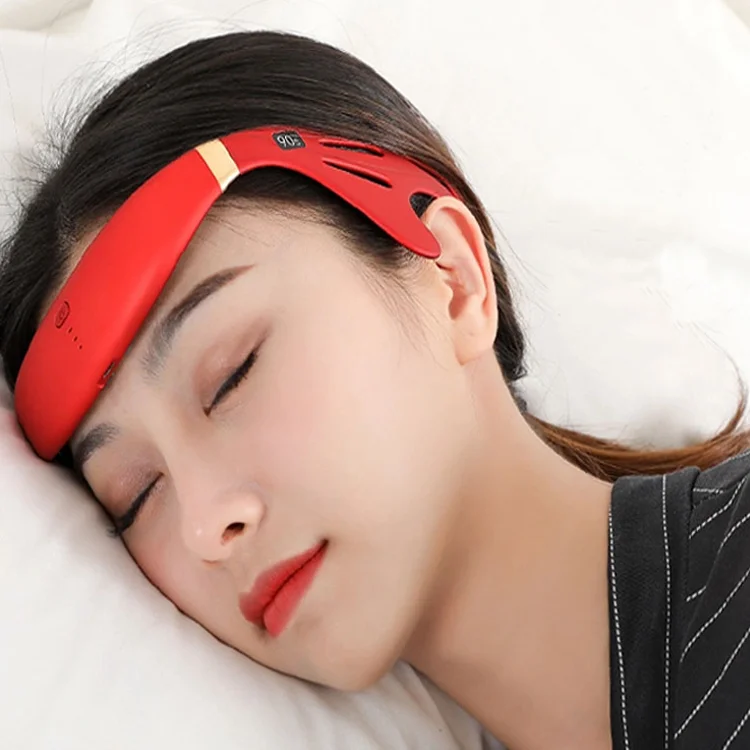Drop Shipping Portable Electronic Head Massager Sleep Aid Massage Tool For Relax Sleep