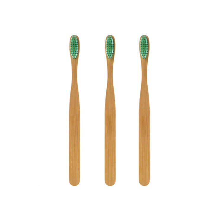 Wholesale bamboo bristles eco friendly recyclable BPA free 4 pack biodegradable bamboo toothbrush