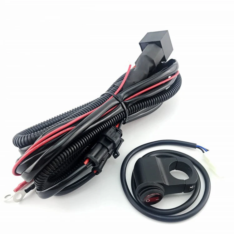 Factory direct sale led light cable custom wire harness use for motorcycle