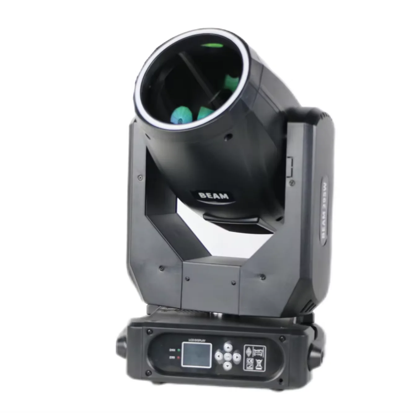 Professional 295w Beam Lights Prism 14 Gobo+ open Moving Head Light Beaming White Disco Bar Concert Dj Stage Lighting