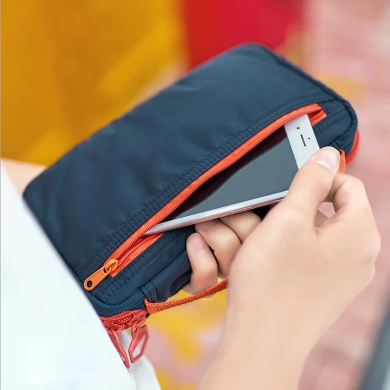 Travel Passport Holder Credit Card Document Organizer