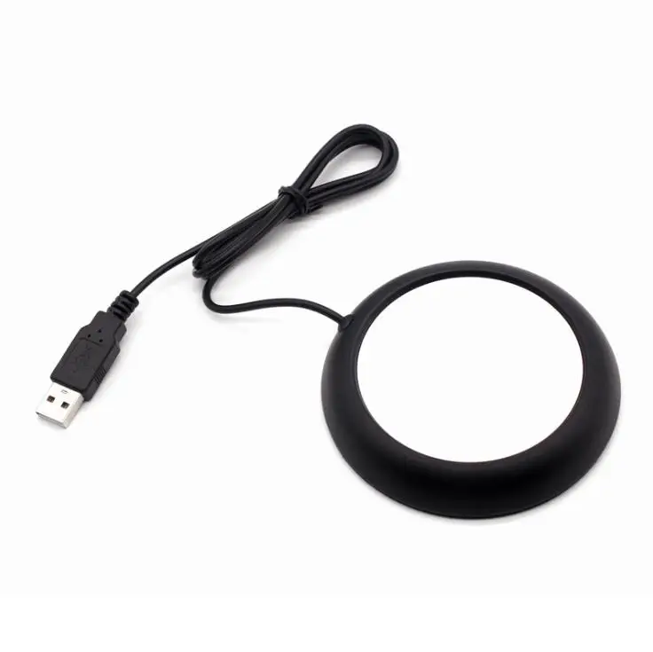 Рекламный подарок подогреватель для чашки с USB деревянная текстура напитков кофе чая