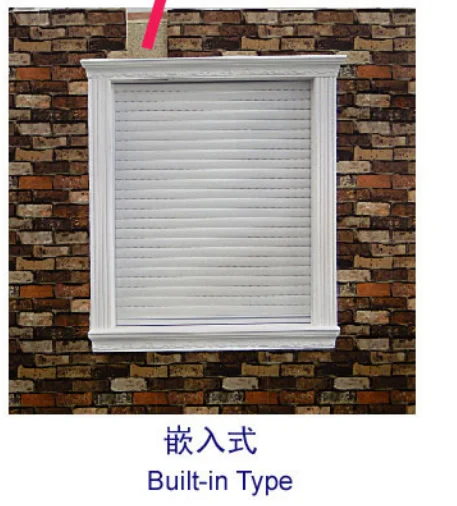 High Quality Aluminium Security Window Shutters Roller Door