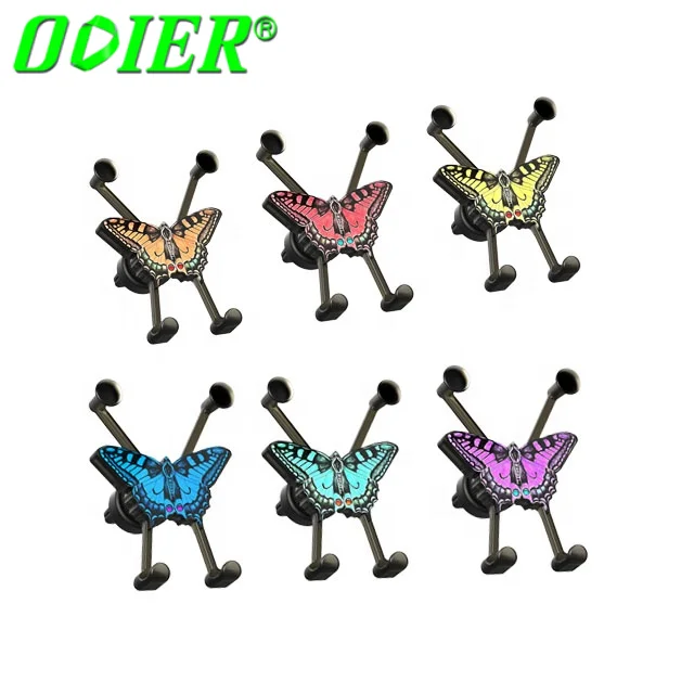 2023 New Trending Universal Car Holder 360 Rotation Air Vent Holder Popping Clamps Gadgets Mobile Phone Holder