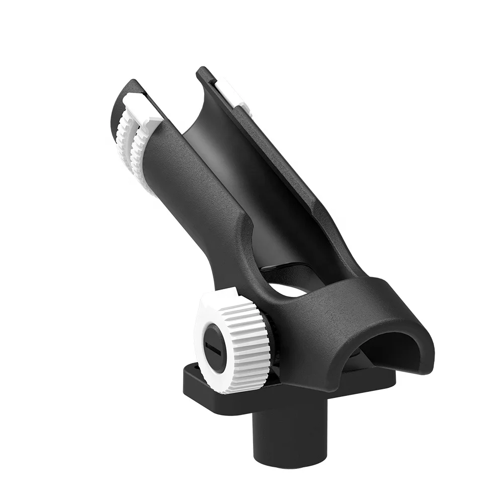Marine Yacht Plug in Base Heavy Duty Plastic Pole Holder Ajustable Fishing Rod Holder for Boat