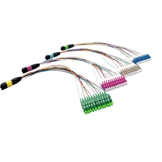 Высокая Плотность 12 24core музыкальная выходная мощность, преобразователь частот, патч-корд SM/мм музыкальная выходная мощность, преобразователь частот, корд, волоконно-оптические волоконно-оптического кабеля