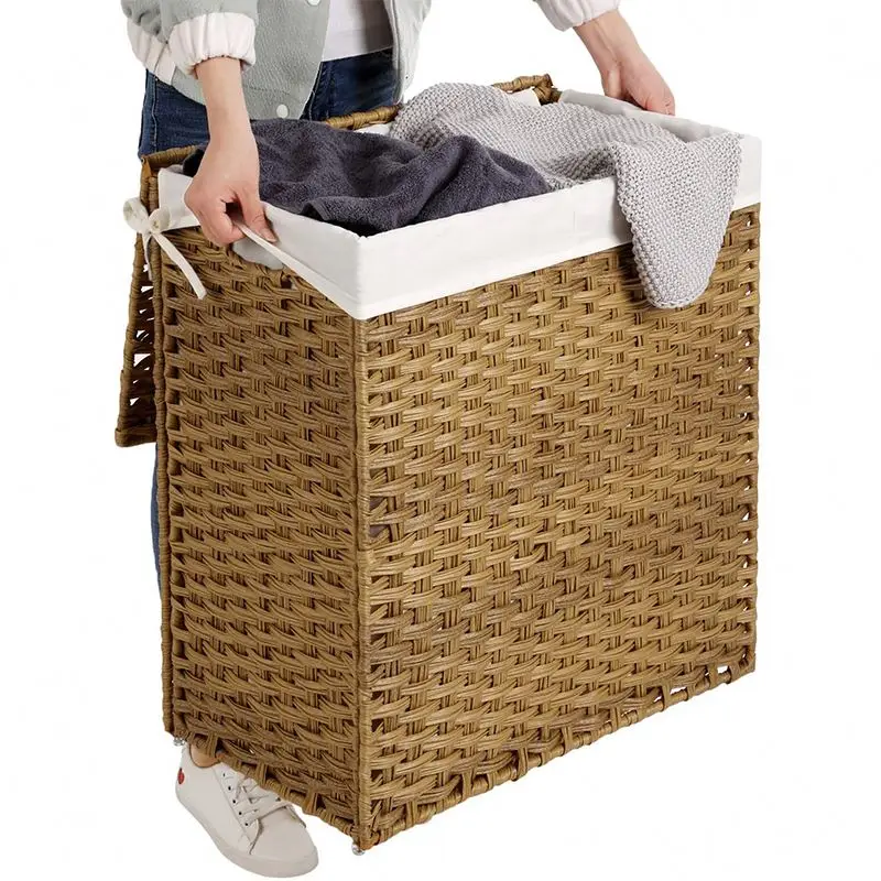 Cheap handmade proofing wicker picnic basket rattan fruit basket wholesale