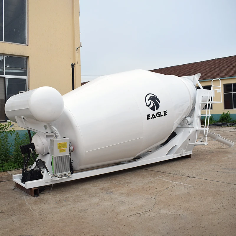 3m3 /8m3 / 10 m3 / 12m3 Concrete Truck Mixer Drum with Core Pump and Engine Components
