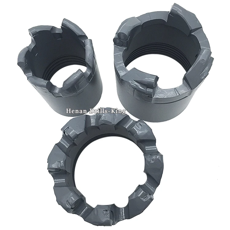 Запчасти для горнодобывающей машины 56 75 94 113 132 мм 151 6 дюймов Алмазная головка сверла геологического бурения
