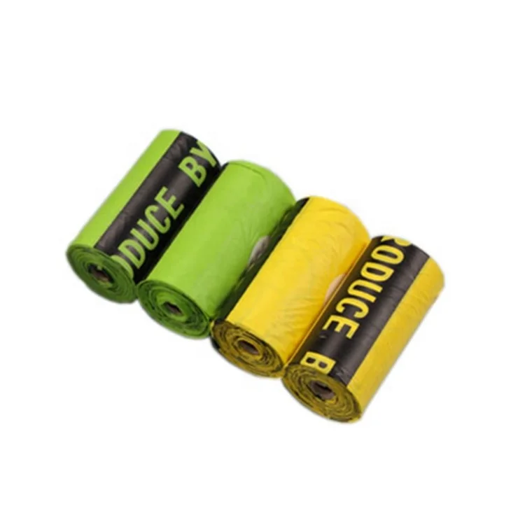 
Customized eco friendly biodegradable pla scented doggy eco poo bags biodegradable with dispenser 