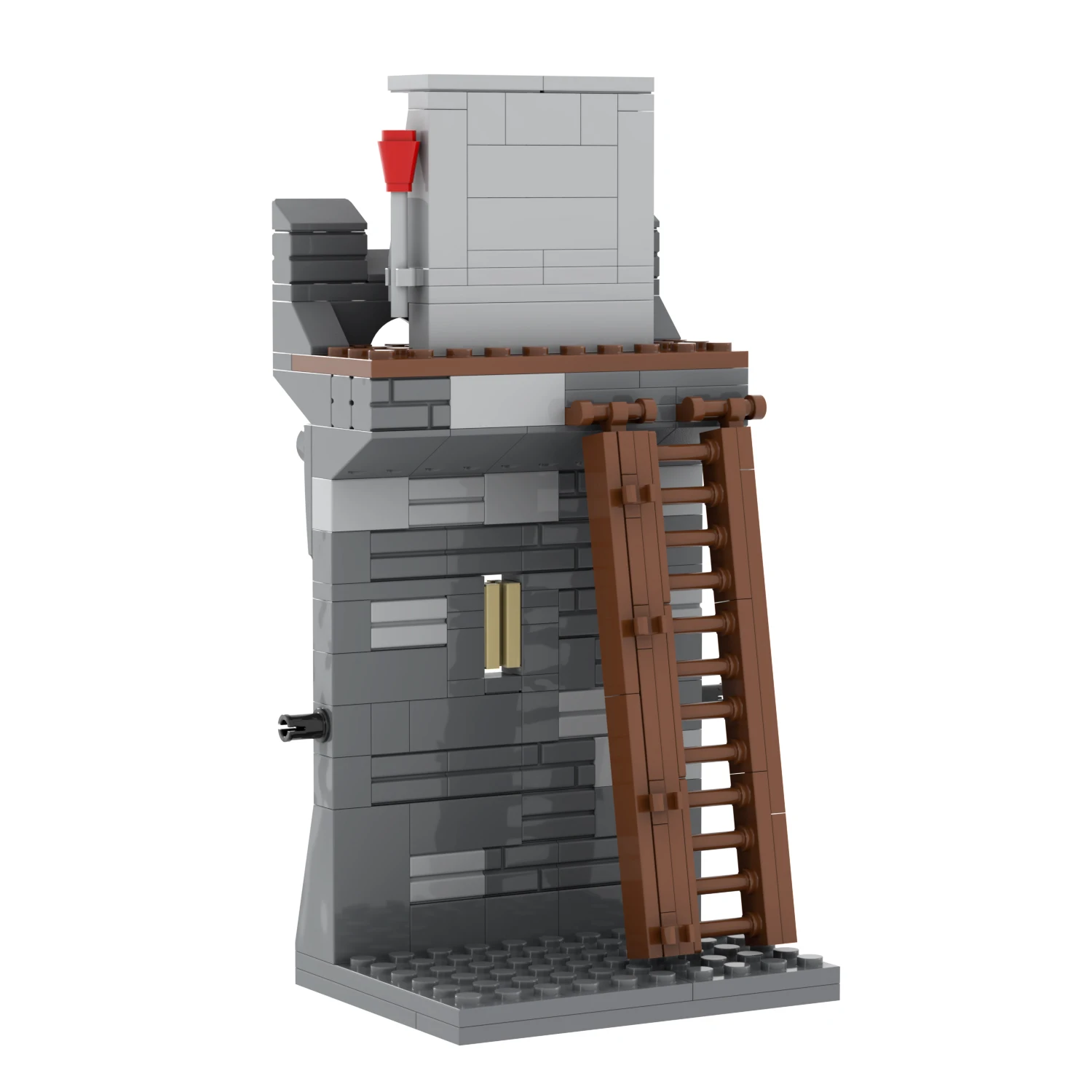 MOC5044 военные фигурки древняя городская стена строительные блоки leguoguo WM детские игрушки
