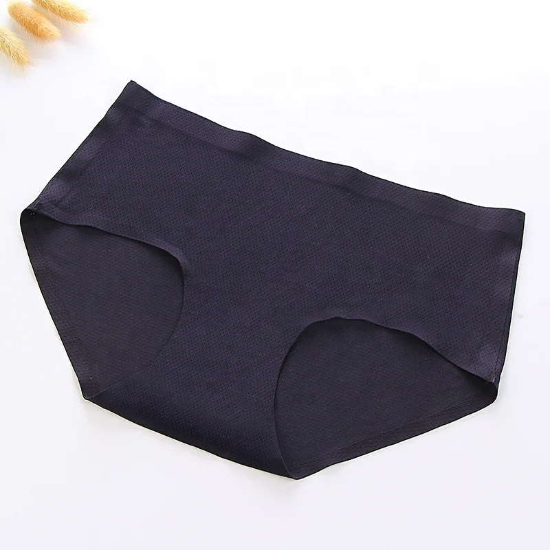 Hot One-piece Seamless Ice Silk Women Panties lady Traceless underwear