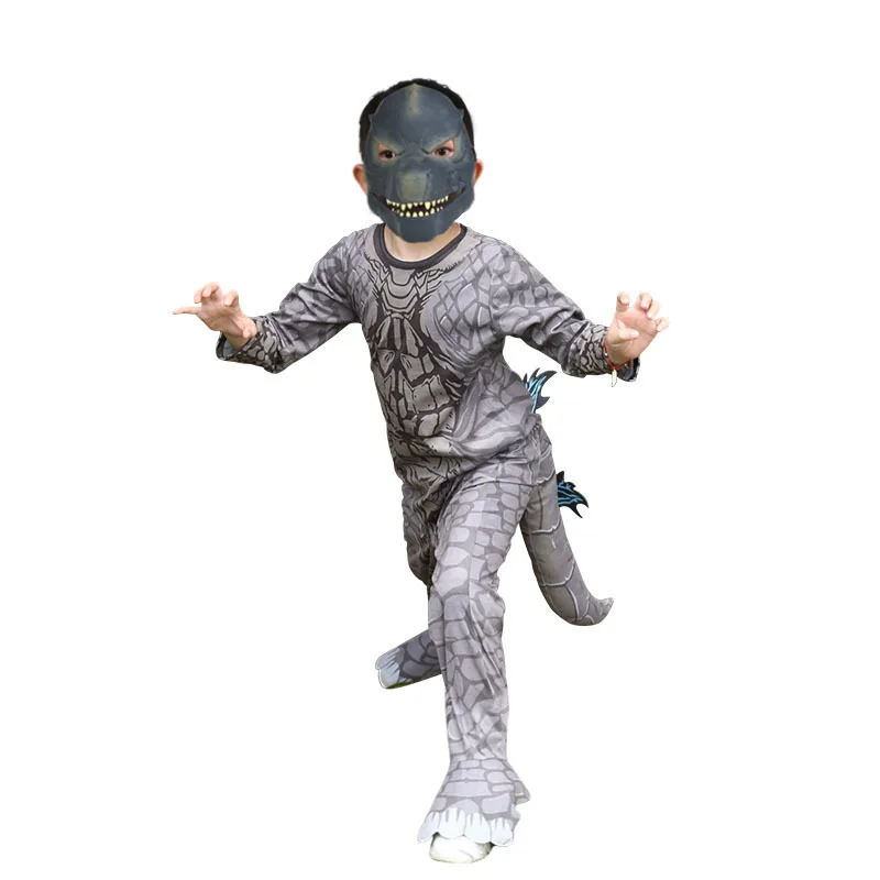 New Halloween Party Costume Godzilla Cosplay Cartoon Character Cosplay Costume Children