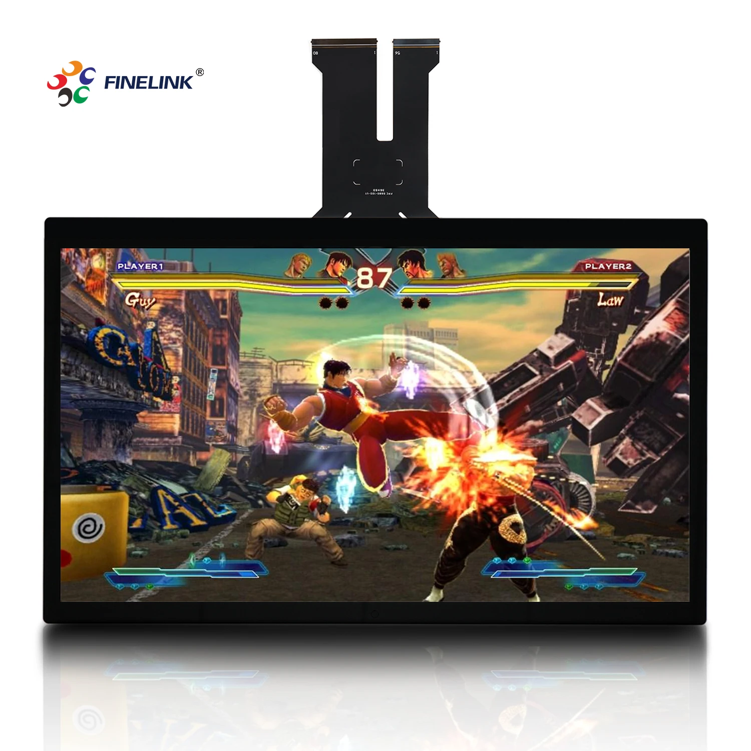 FINELINK Multi Touch 24 Inch Industrial Commercial Smart Touch Overlay Ctp Pcap Multi Capacitive Touch Panel