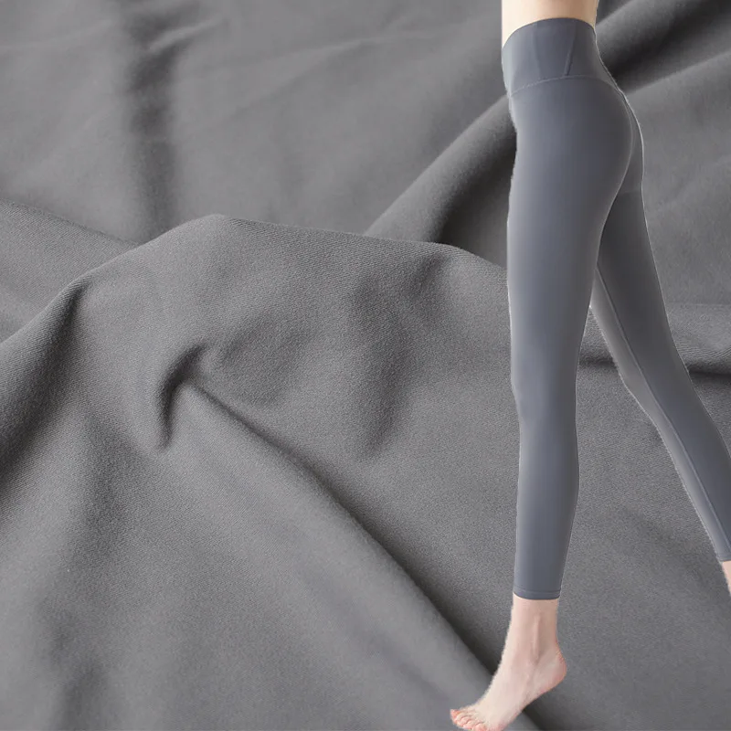 Top Quality Nylon Spandex Fabric Elastane 4 Way Stretch 81% Nylon 19% Spandex Dryfit Brushed Yoga Fabric For Gym Wear Legging
