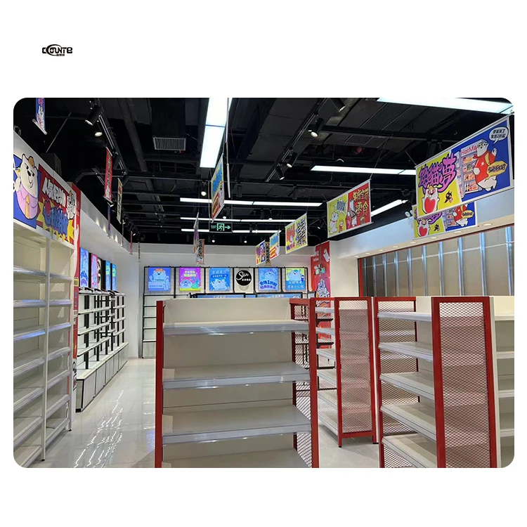 Customized Manufacturer Supermarket Convenience Store Single&Double-Sided Supermarket Shelves Pharmacy Shelves