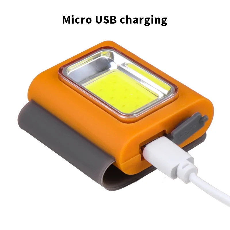 Новый продукт Boyid USB заряжаемый СВЕТОДИОДНЫЙ Мигающий Магнитный фонарь на клипсе для бега прогулок велоспорта пешего туризма