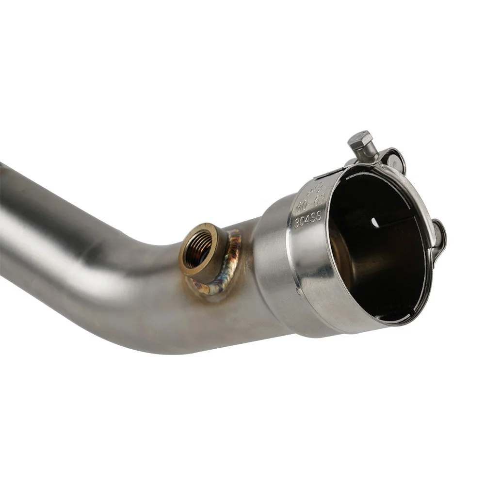  Труба NiceCNC из нержавеющей стали для глушителя De-cat YAMAHA YZF-R1 2009-2012 2013