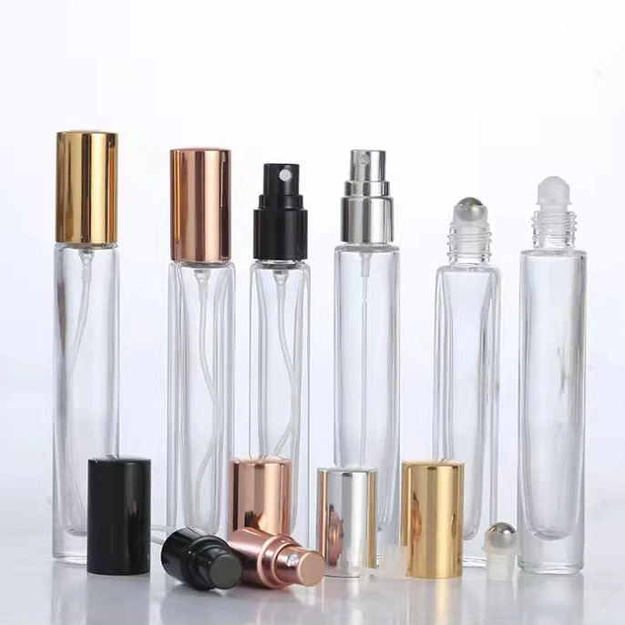 HOMAY Packaging Hot Selling 10ml Perfume Glass Bottles for Cosmetic with Spray Pump