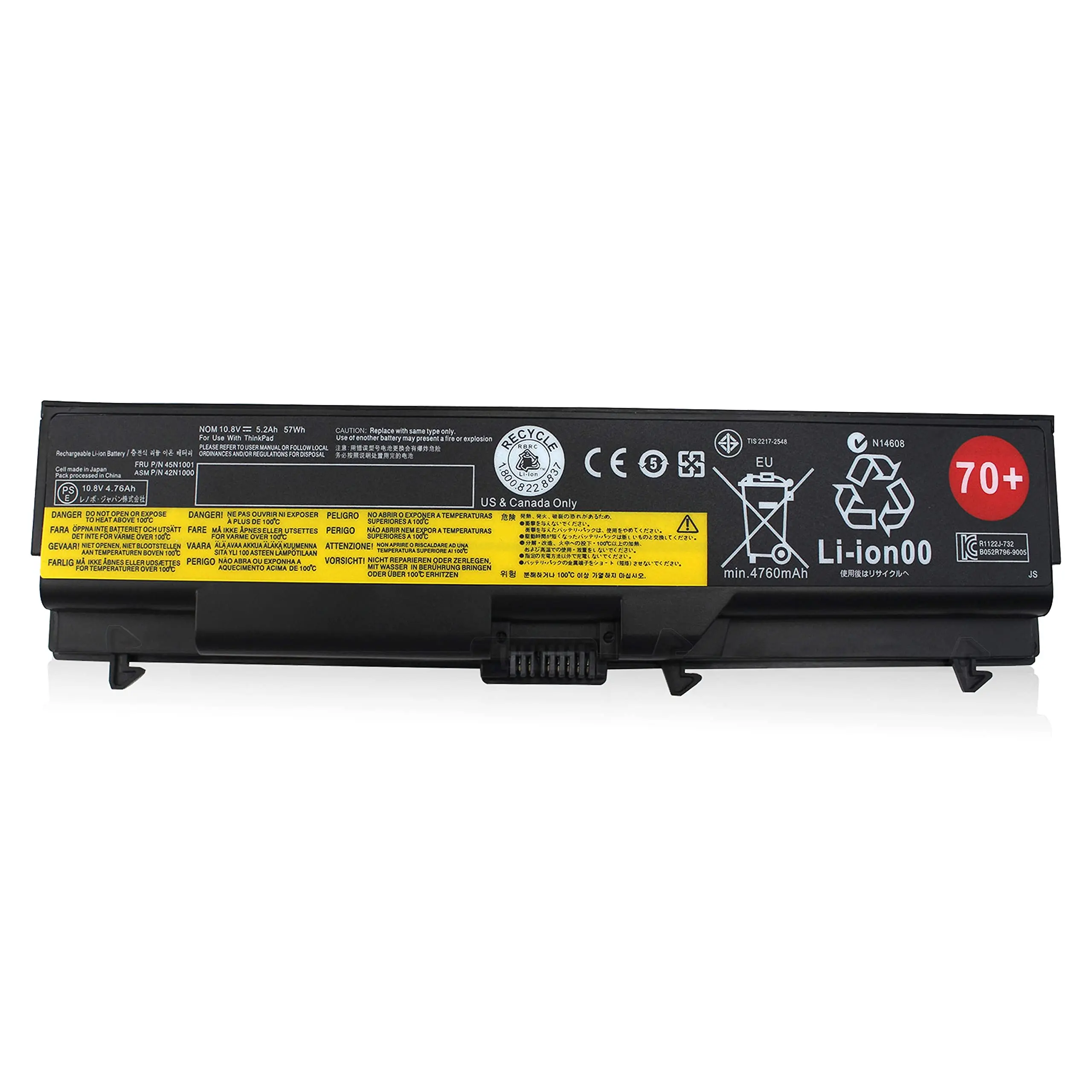 Replacement 6 Cell Extended Life Laptop Battery For Lenovo Thinkpad T430 T430i T530 i L430 45n1000 45n1001 Computer Battery