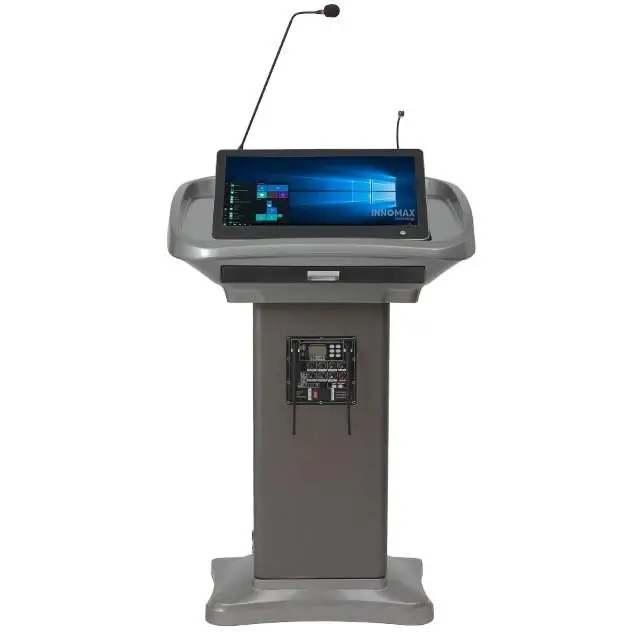 Электронный Подиум Focus FK500Y встроенный усилитель динамик; Конференц-кафедра компьютер и микрофоны