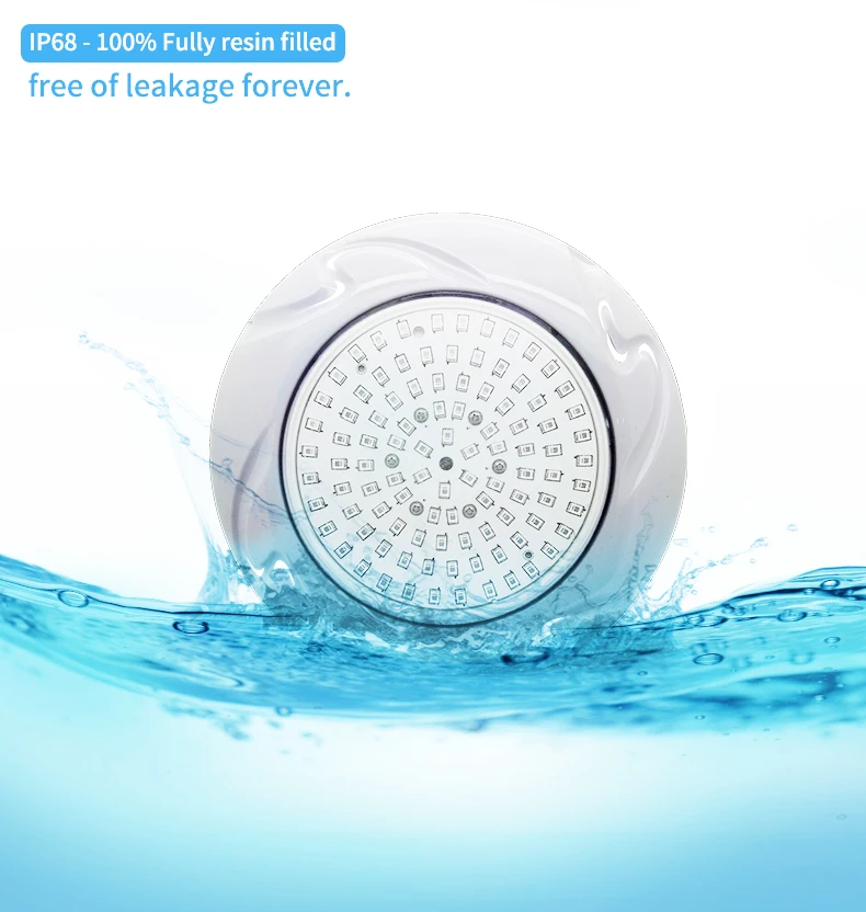 Refined Inground 150mm 1.5 inch Fitting 6w 12v Rgb Linear Pools Lamp Ip68 Vinyl Liner Led Swimming Pool Light