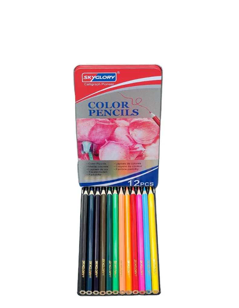 
Amazon 12 color pencil pencils set custom with case 