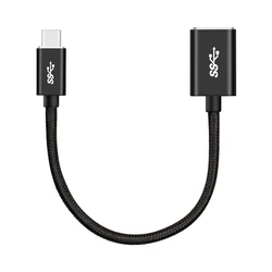 USB3.1Type-C to USB 3.0 female high-speed transmission aluminum shell die casting Type-C OTG data cable