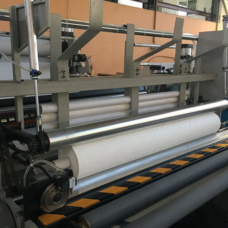 manual toilet paper rewinding machine / rewinder for sale