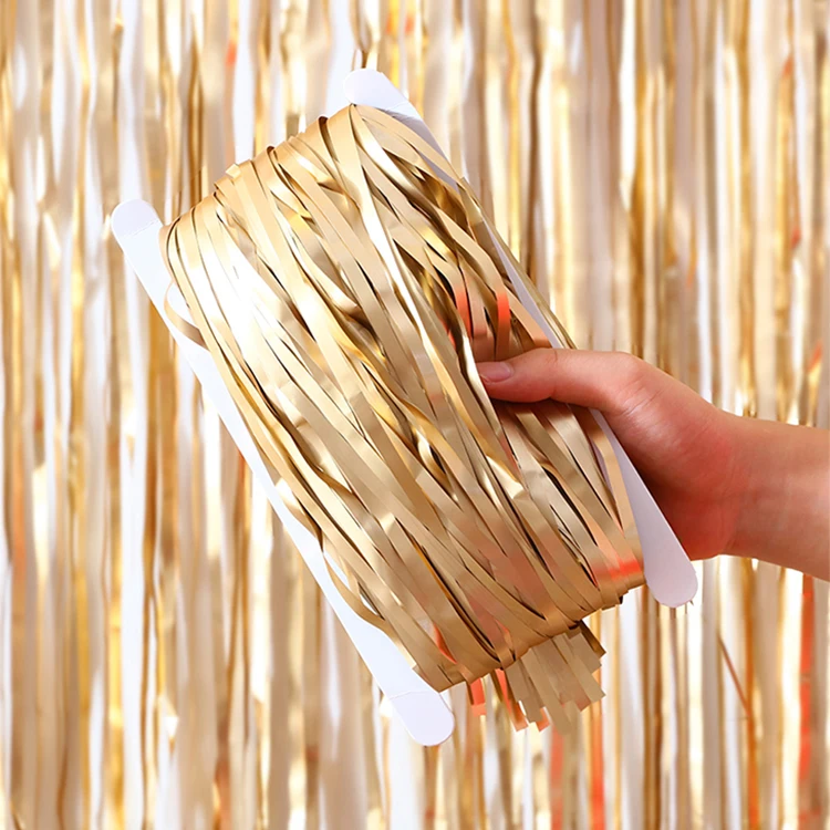 Декор для дня рождения, свадьбы, девичника, вечеринки, для взрослых, юбилей, фотография, фон 1*2 м, металлическая фольга, мишура, занавеска с бахромой