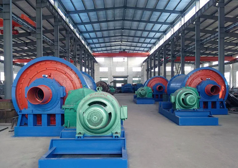 Small Horizontal Grinding Mill 2 Tons/Hour Industrial Ball Mill For Gold Mining