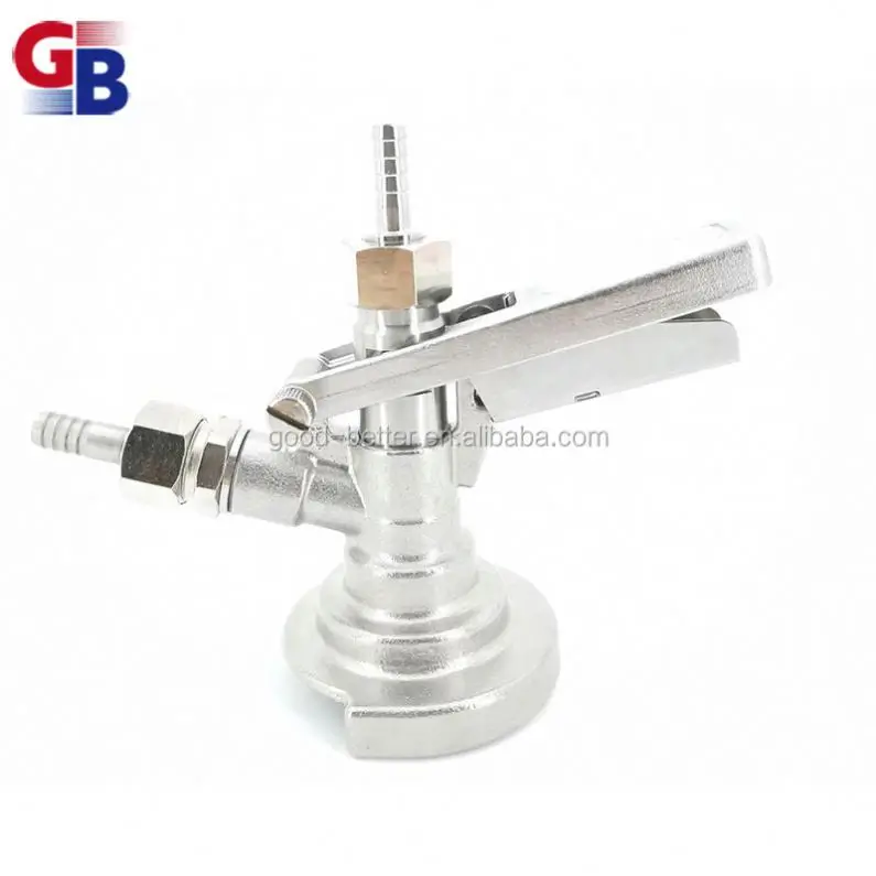 GB Hot selling 304 stainless steel G5/8 beer Flat type A type keg tap dispenser