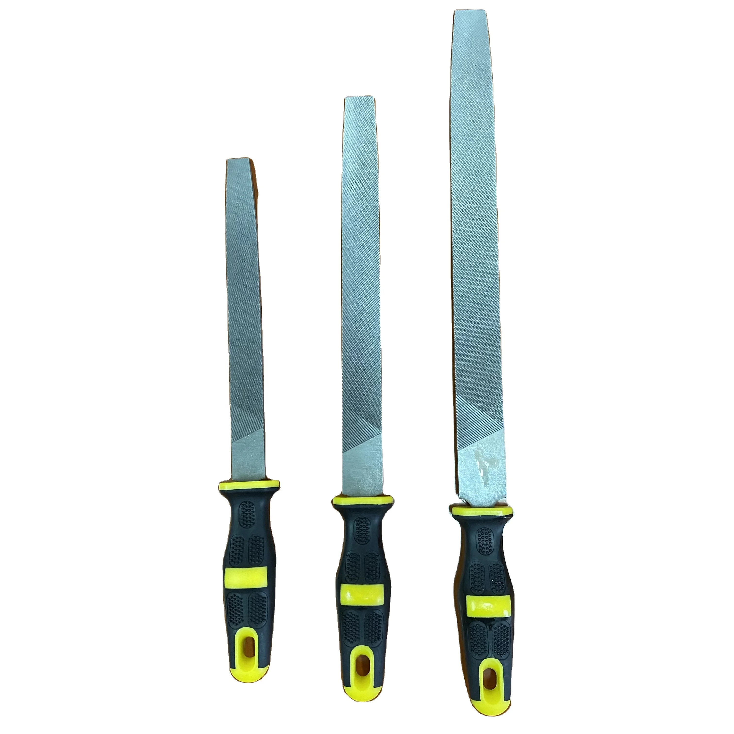 8inch 10inch 12inch middle coarse Rectangle Files American Pattern File with rubber handle