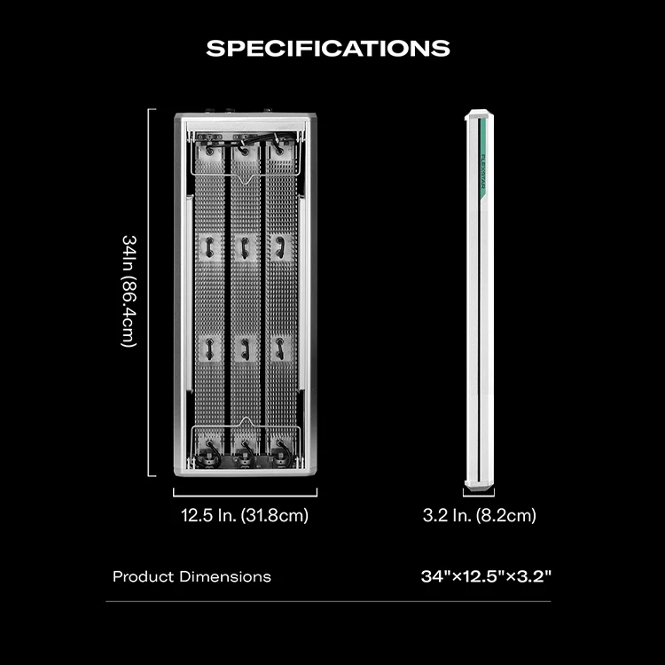 Factory Direct Supply 5-Year Warranty Greenhouse Top Led Plant Light with Samsung 301B/301H Osra-m Chips