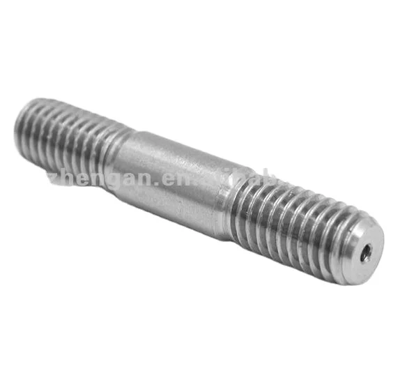LEITE inox double end threaded stud bolt full threaded 304 stainless steel m8 threaded rod Stainless Steel parts