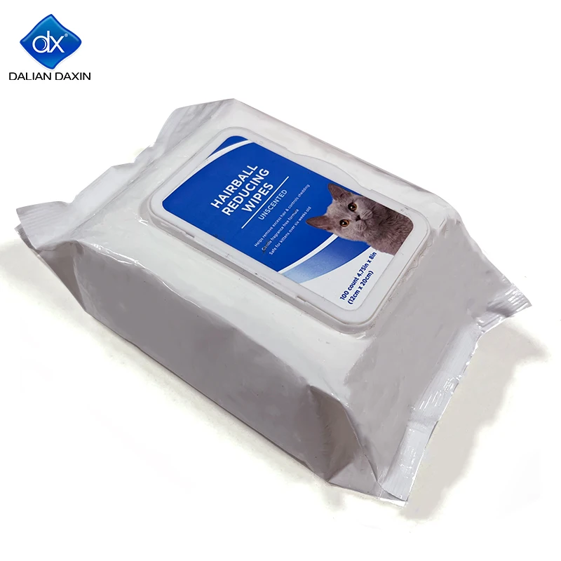 High Quality Hypo Allergenic Dog Cat Paw Hair Clean Pet Wipe