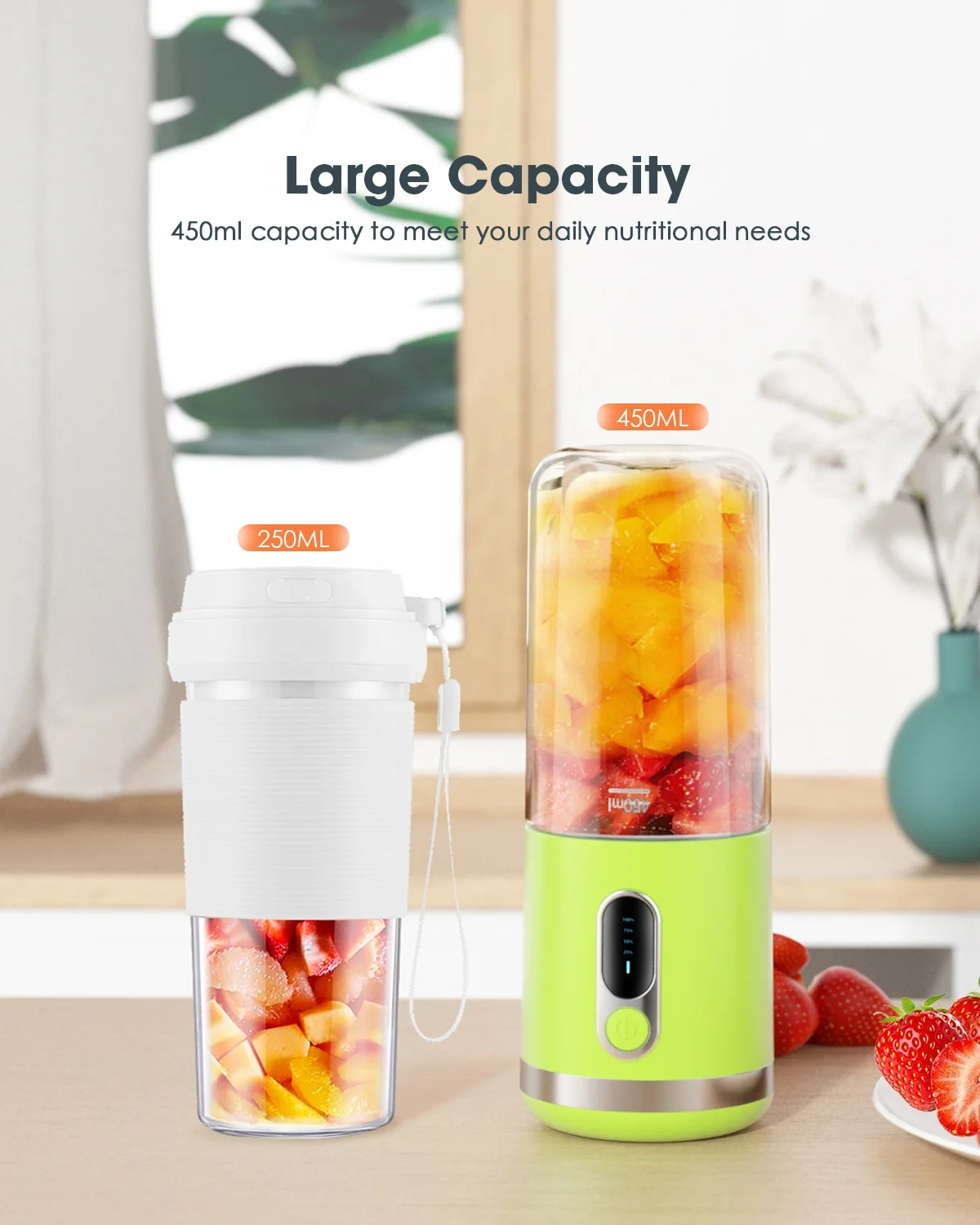 Прямая поставка от производителя, 2021 Новый портативный блендер, соковыжималка, Мини Блендер, мини блендер для сока