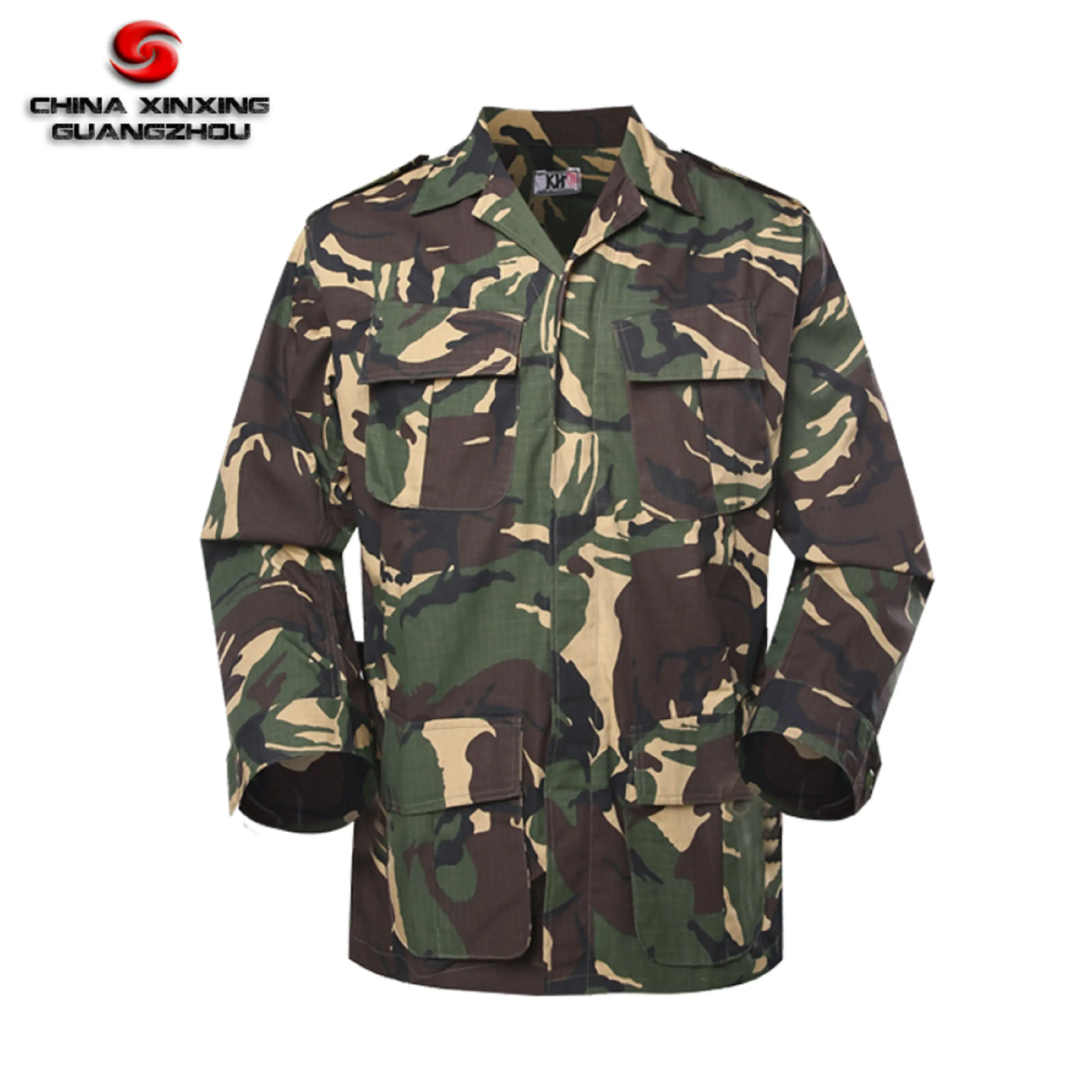 Боевая тренировочная камуфляжная форма с карманами для джунглей