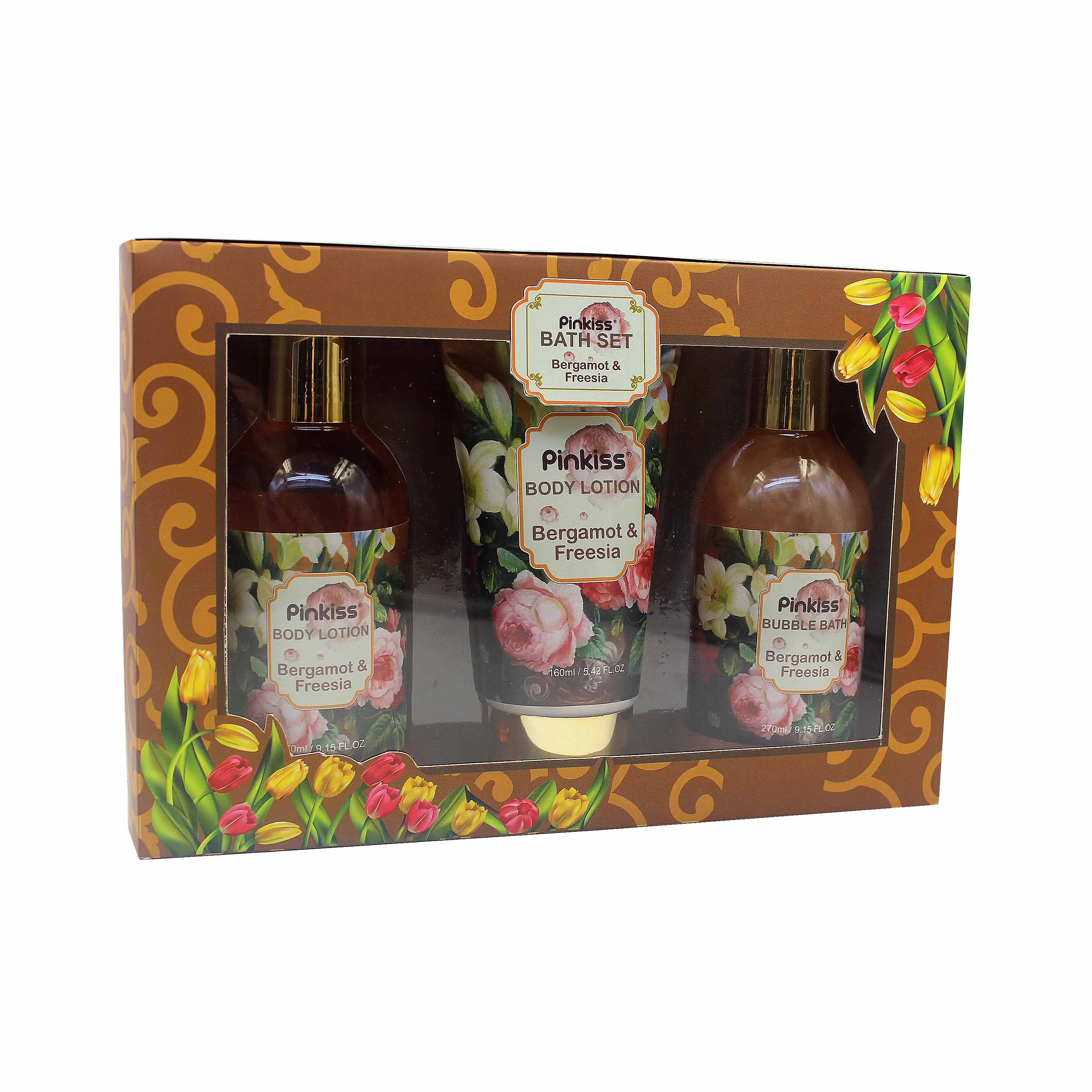 The Hot Selling Mini Shower gel Body Lotion Travel Hotel Home Spa Gift Set Convenient to Carry for men and women boys and girls