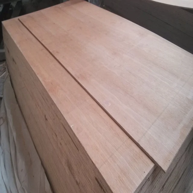 Commercial Plywood with Okoume/Bintangor/Meranti/Pencil Cedar/Birch/Poplar Veneer and Poplar Core