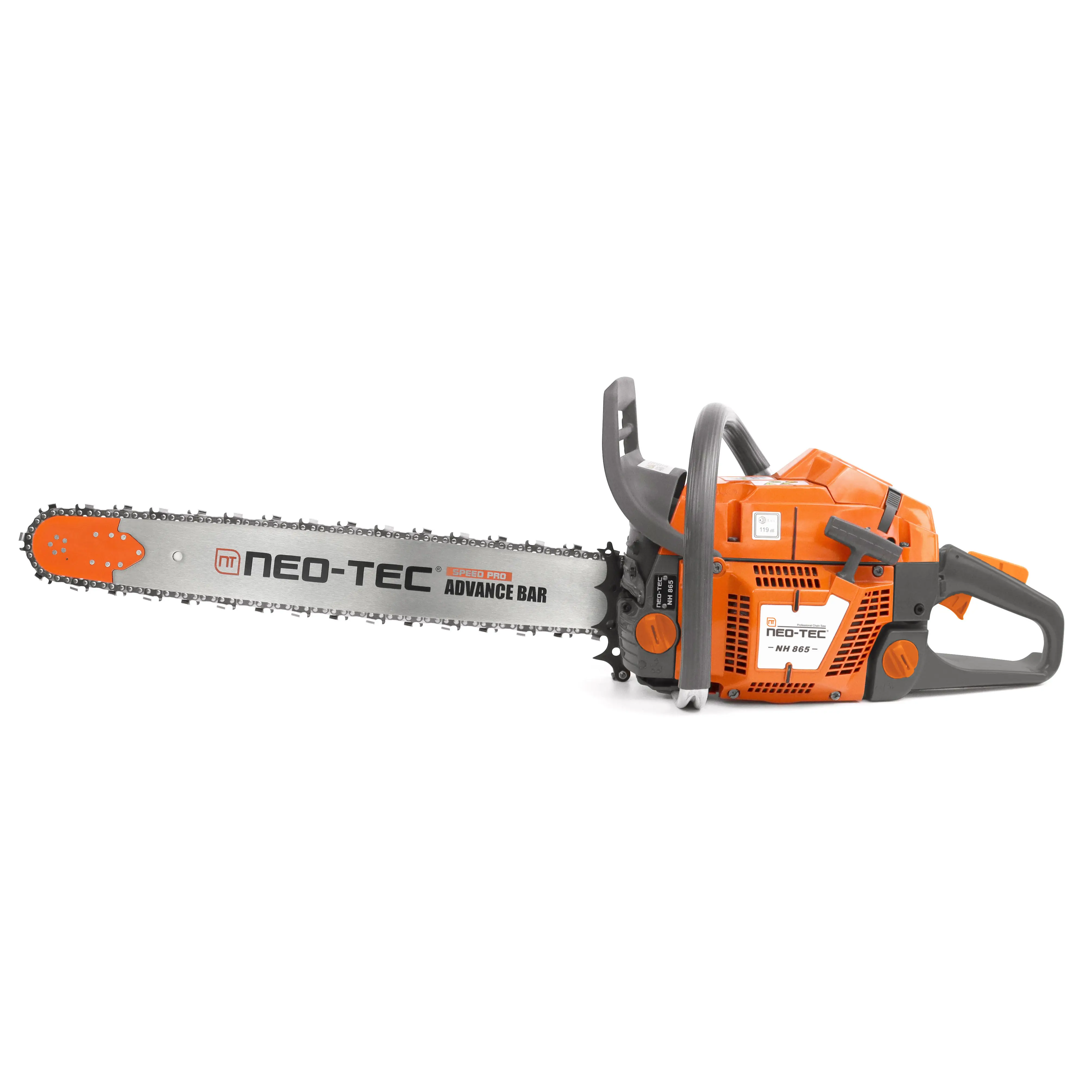 NEOTEC Hot Selling 65cc Petrol Wood Cutting Chain Saw Machine 2 Stroke Gasoline Chainsaw For HUS 365 Petrol Chain Saw