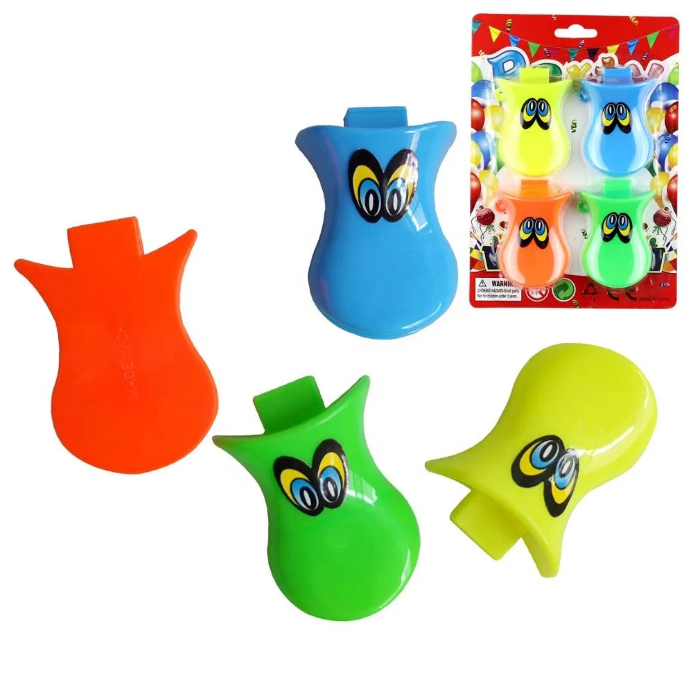 New Hot sales small ABS plastic referee party duck whistle custom party favors decorations birthday toys