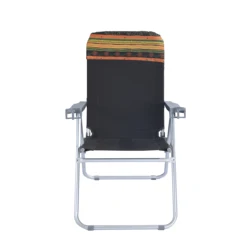 1pc OEM Adjustable Camping Chair Folding Camp Chair Camping Outdoor Furniture Aluminium Portable Recliner Chair