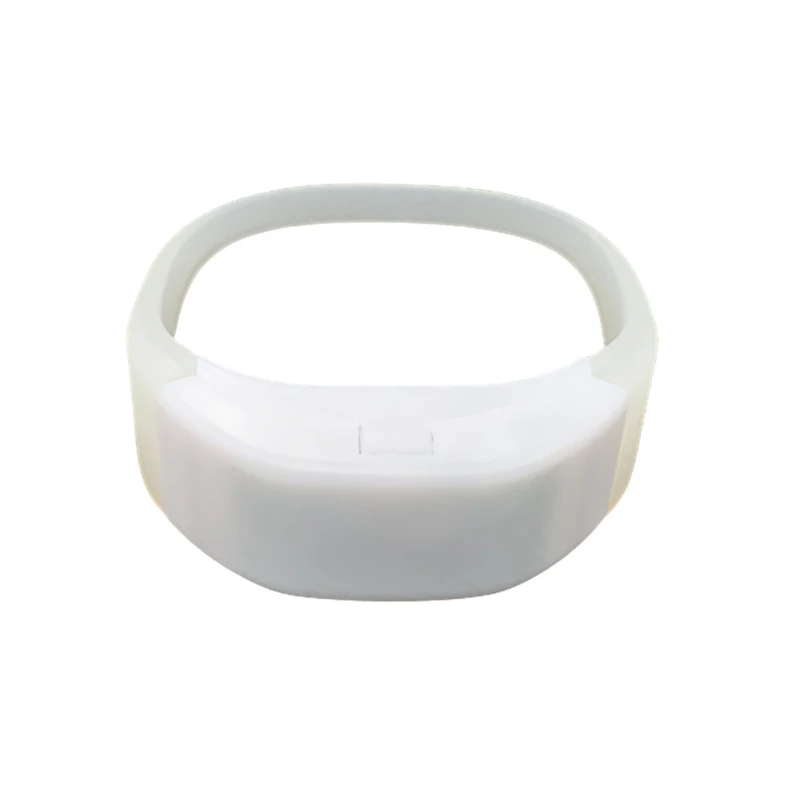 Wholesale Logo Custom Flashing Light Led Bracelet Multi Function Led Wristband