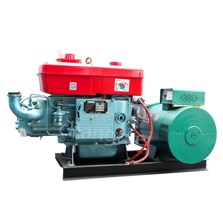 zs1110 zs1115 Water-cooled hand start Single cylinder diesel engine  20hp 22hp 10kw 15kw generator diesel engine