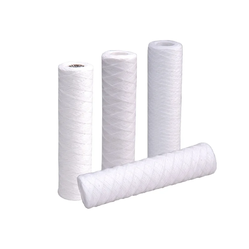 Factory direct sale wound filter cartridge pp melt blown degreasing cotton